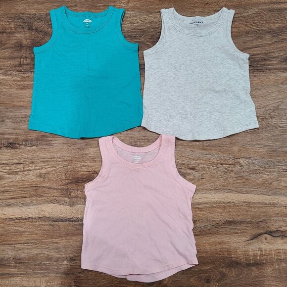 Old Navy 7 Pack Tank Tops Sleeveless Shirts B0069 - Picture 4 of 5